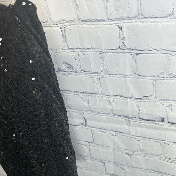 ✨ Princess Polly Black Sequin Strapless Top - Size 4 - New with Tags - Picture 3 of 6